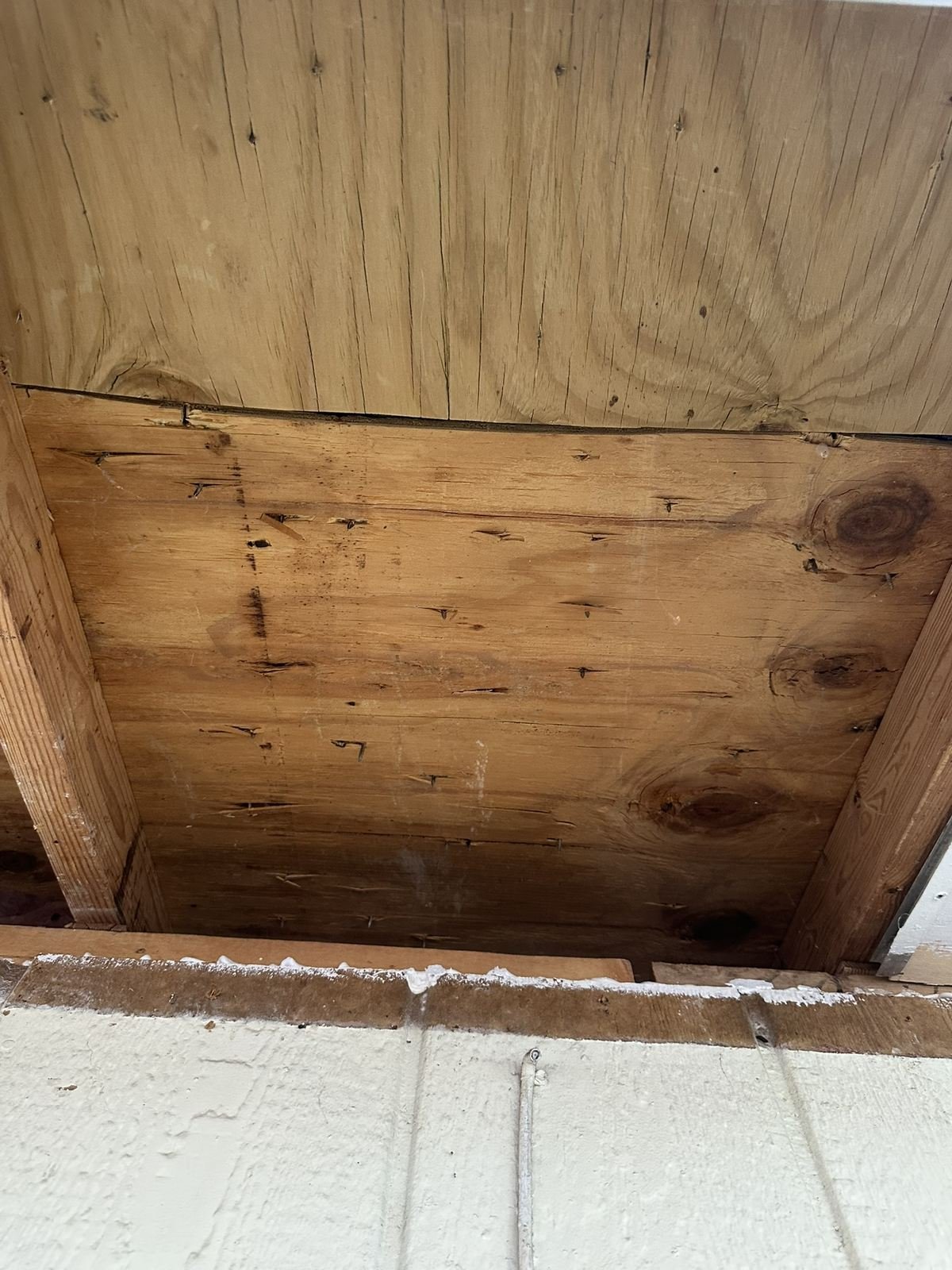 Plywood decking meeting code thickness